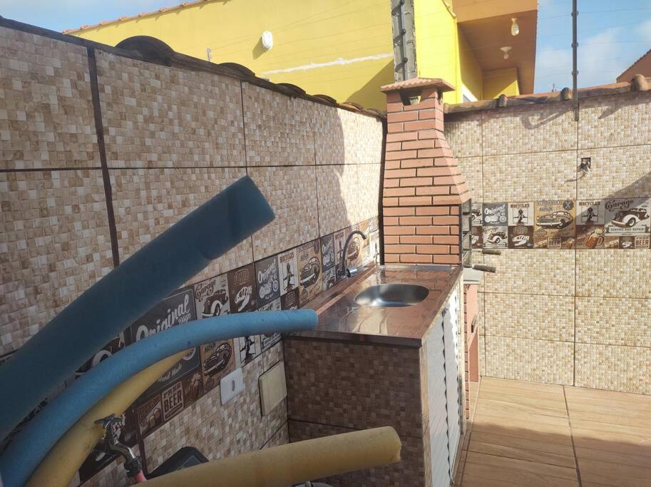 Villa Casa Cond Fechado Com Piscina Diaria Gratis Itanhaém Exterior foto