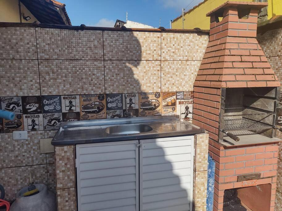 Villa Casa Cond Fechado Com Piscina Diaria Gratis Itanhaém Exterior foto